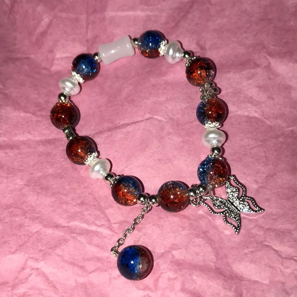 Adorable Stretch Butterfly Bracelet